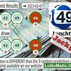 49s lottery results today